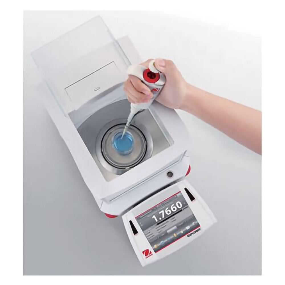 OHAUS EX223 Precision Balance, 220 g x 1 mg, Internal Calibration - Image 8