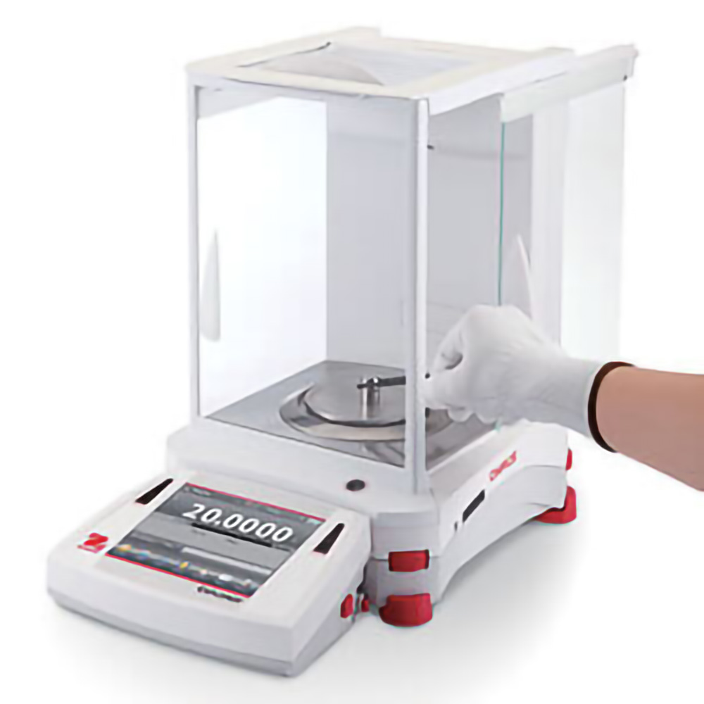 OHAUS EX223 Precision Balance, 220 g x 1 mg, Internal Calibration - Image 6