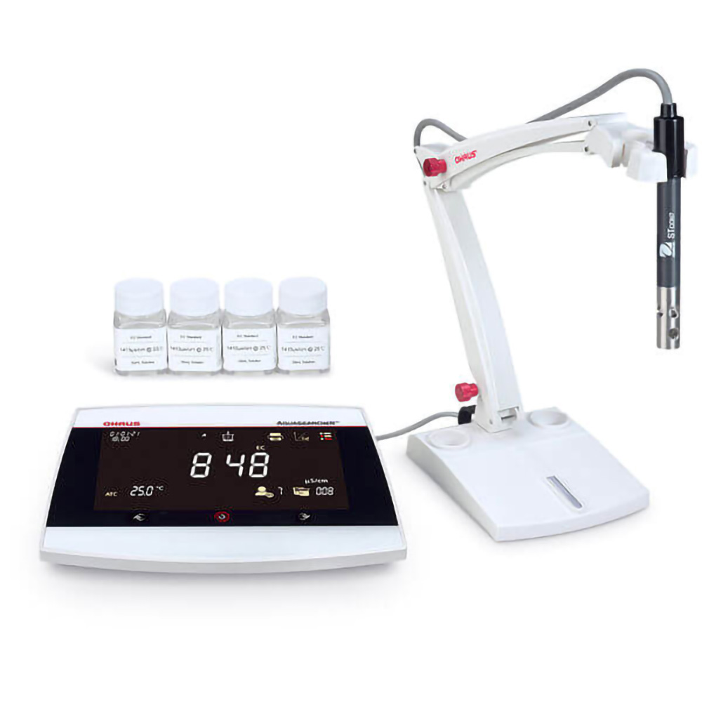 OHAUS AB33EC Benchtop Conductivity Meter | 230V | Touchscreen | Auto Calibration - Image 3