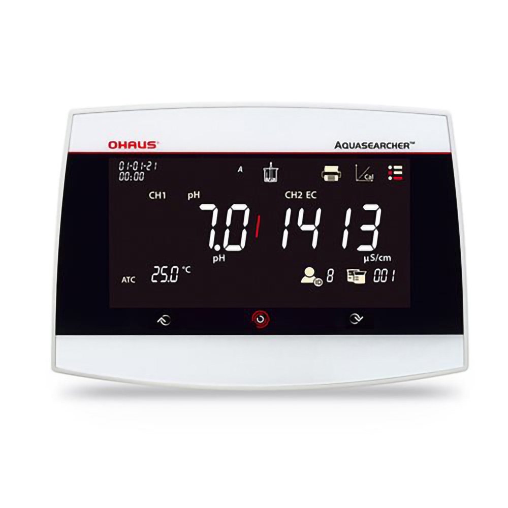 OHAUS AB33M1 Benchtop Multi-Parameter Meter | 230V | Touchscreen | Auto Calibration - Image 2