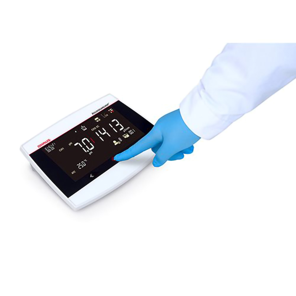 OHAUS AB33M1 Benchtop Multi-Parameter Meter | 230V | Touchscreen | Auto Calibration - Image 9