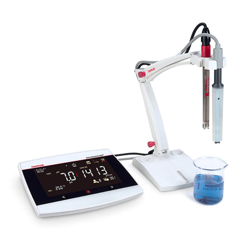 OHAUS AB33M1 Benchtop Multi-Parameter Meter | 230V | Touchscreen | Auto Calibration - Image 5