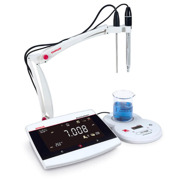 OHAUS AB41PH Benchtop pH Meter 230V Touchscreen Display Auto Calibration