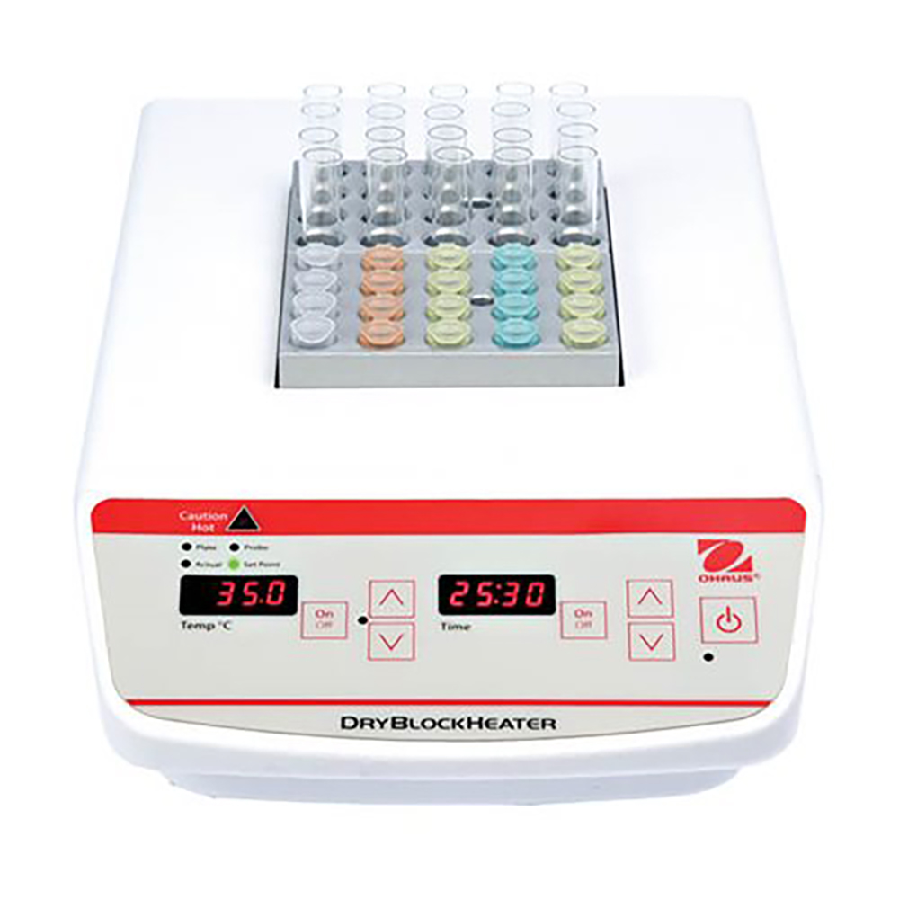 OHAUS HB2DG Digital Dry Block Heater Dual Block 230V