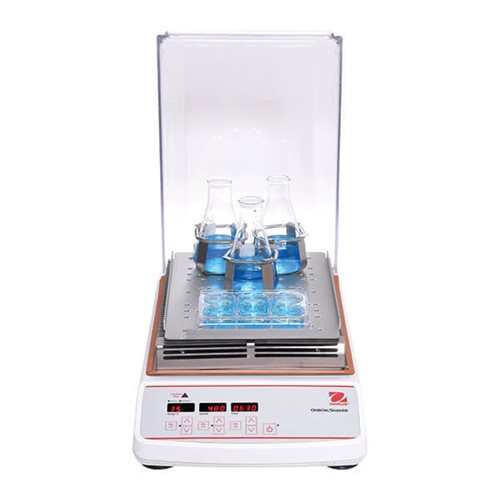 OHAUS Incubating Mini Plate Shaker with Lid ISLDMPHDGL, 230V, Digital - Image 5