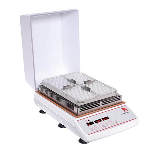 OHAUS Incubating Mini Plate Shaker with Lid ISLDMPHDGL, 230V, Digital - Image 4