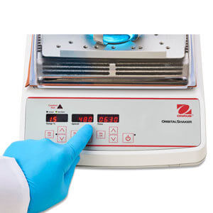 OHAUS Incubating Mini Plate Shaker with Lid ISLDMPHDGL, 230V, Digital - Image 2