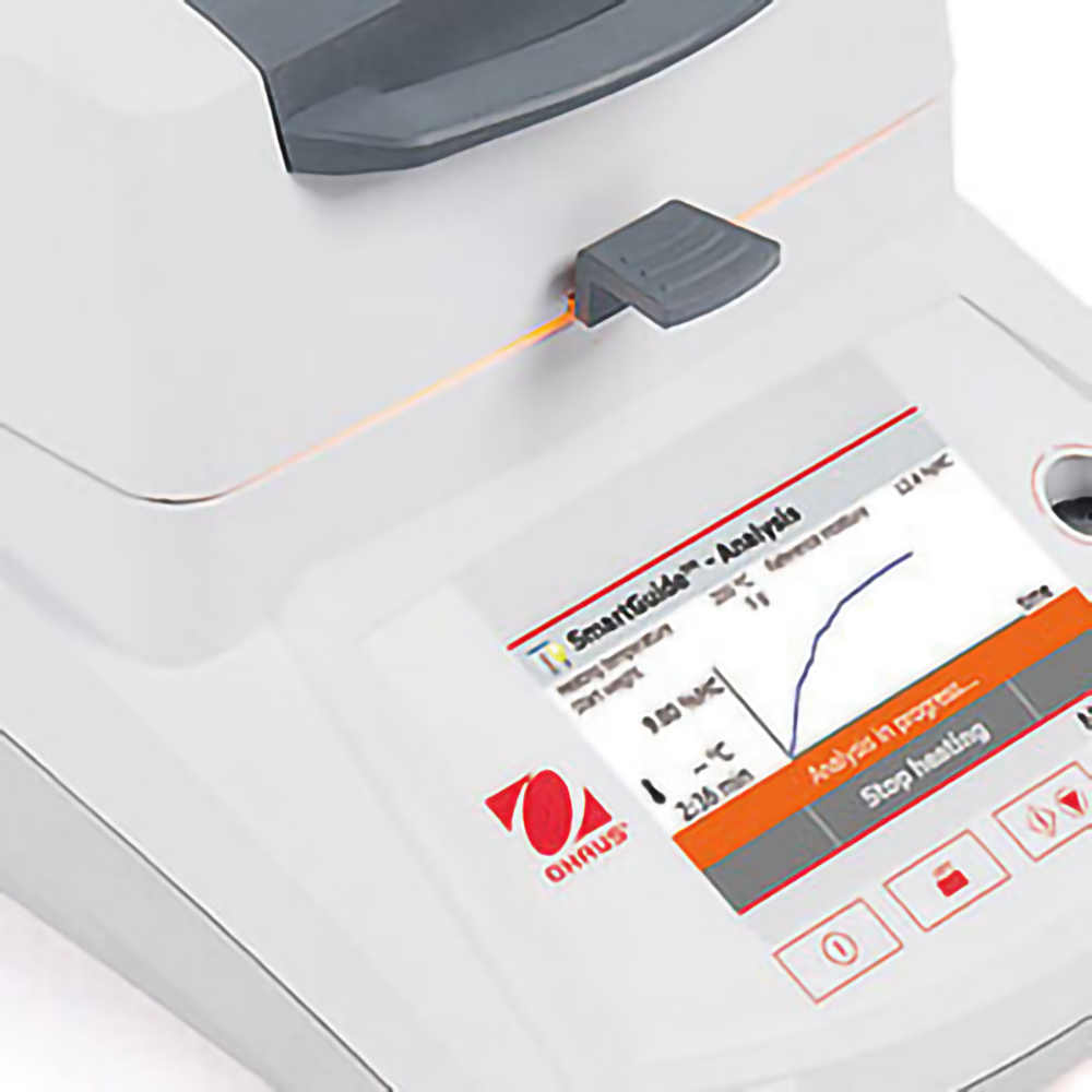 OHAUS Moisture Analyzer MB120 Moisture Analyzer | Halogen Drying Technology | 110g Capacity, 0.1% Readability - Image 2
