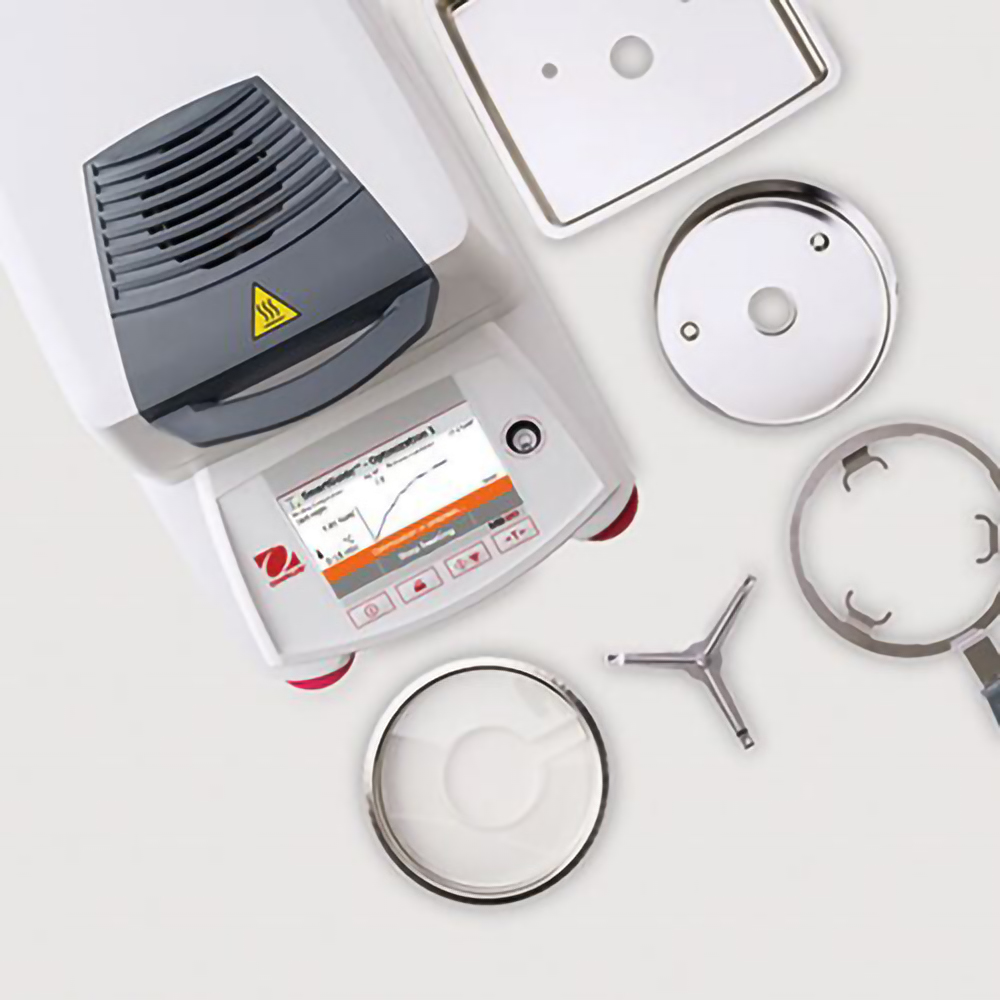 OHAUS Moisture Analyzer MB120 Moisture Analyzer | Halogen Drying Technology | 110g Capacity, 0.1% Readability - Image 6