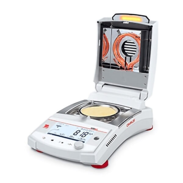 OHAUS Moisture Analyzer MB62 Moisture Analyzer Halogen Drying Technology 110g Capacity, 0.1% Readability