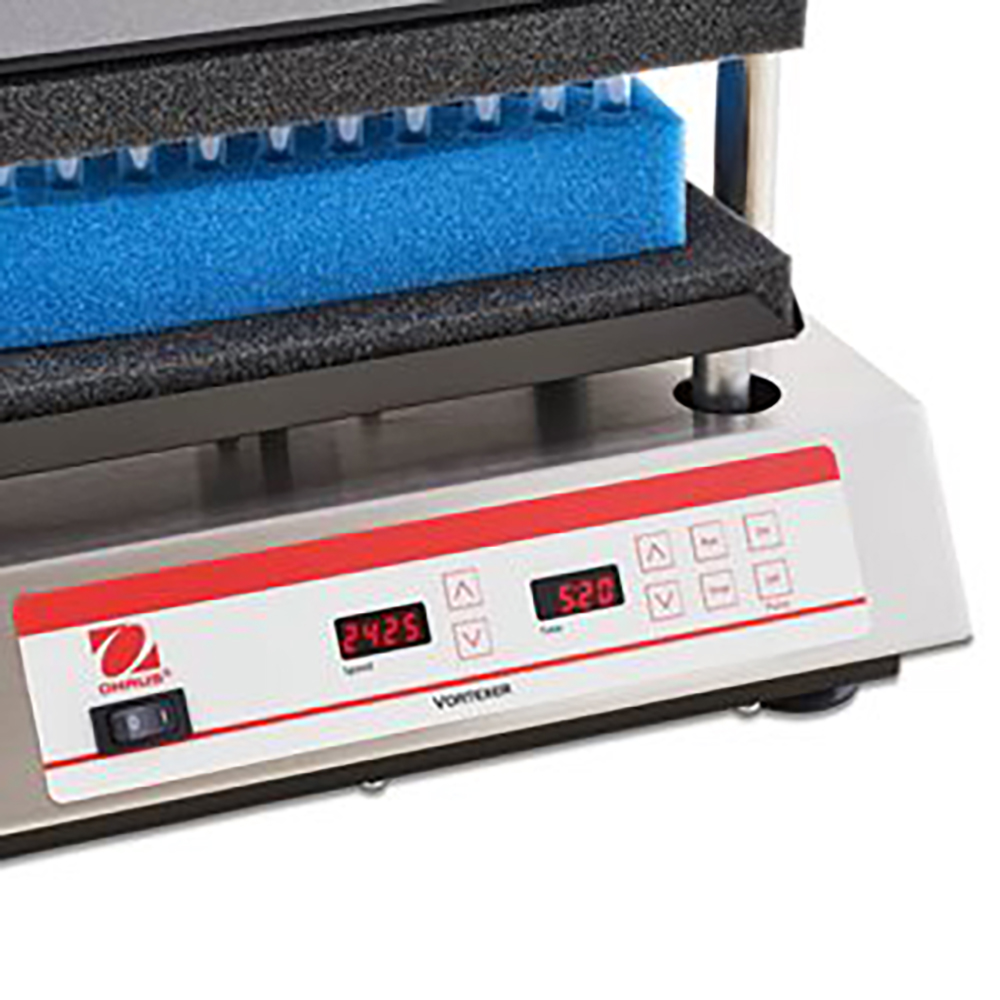 OHAUS Multi-Tube Vortex Mixer Digital VXMTDG, 230V - Image 2