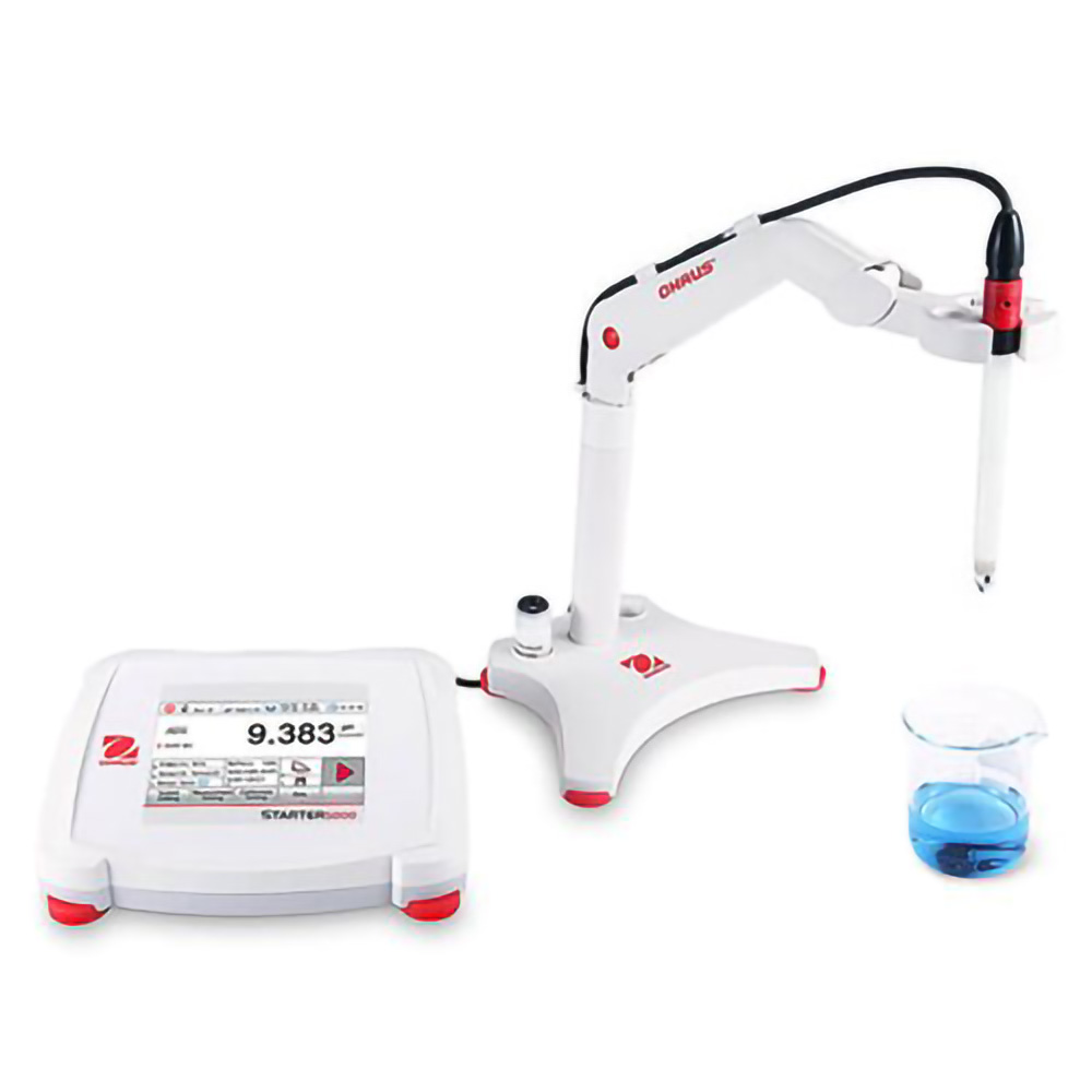 OHAUS ST5000 B Benchtop pH Meter 230V Touchscreen Display Auto Calibration