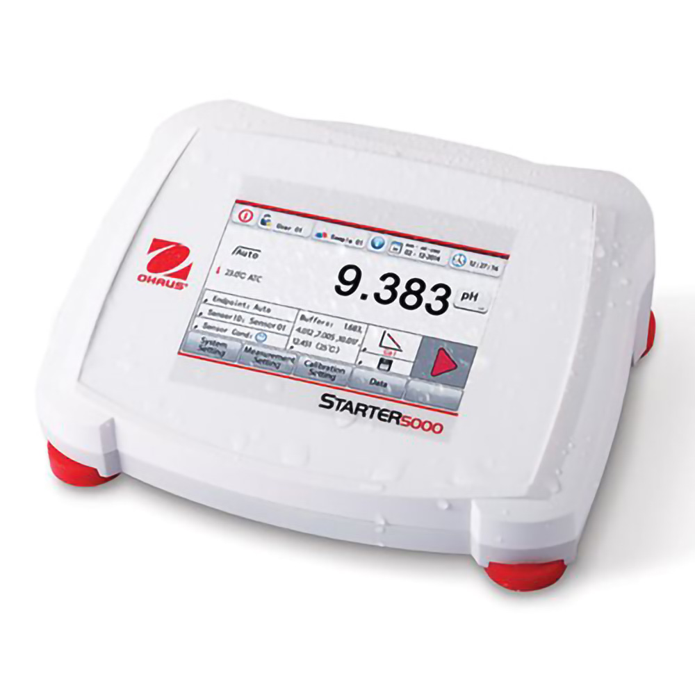 OHAUS ST5000 /B Benchtop pH Meter | 230V | Touchscreen Display | Auto Calibration - Image 6